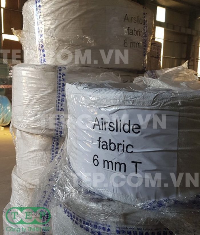 Vải máng khí động - Airslide fabric