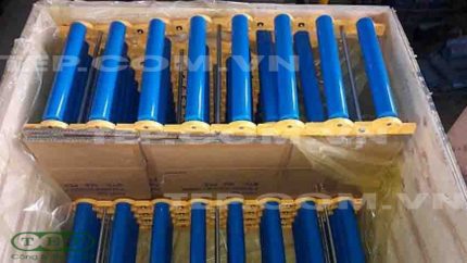 Dàn con lăn nhựa cuốn - Convertible PVC roller conveyor